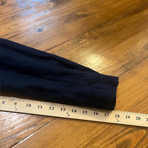 JCrew Women’s Indigo Blue Metallic ThreadDouble Breasted Peacoat Denim Jacket 12 - Picture 15 of 16